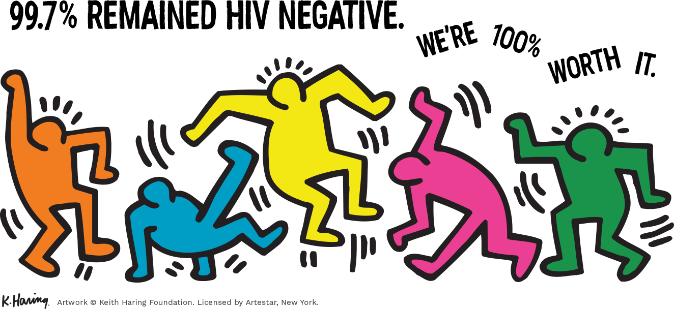 5 dancing figures.