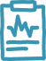 Efficacy clipboard icon.